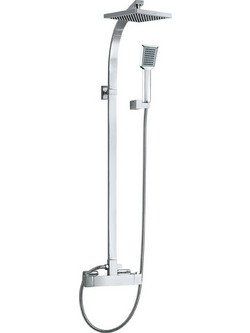 KARAG THERMOSTATIC 67A15 Πλήρης Μπαταρία σταθερής ντουζιέρας θερμοστατική
