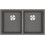 Franke Maris Bowl MRG 220/120-35-35 Stone Grey Υποκαθήμενος Νεροχύτης Γρανίτη 75x43cm