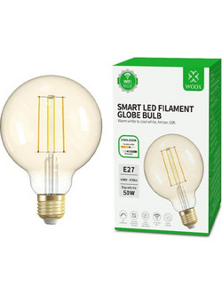 WOOX Smart WiFi Λάμπα Θερμό Λευκό E27- R5139