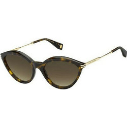 Marc Jacobs MARC1004/S WR9/HA Γυναικεία Γυαλιά Ηλίου Cat Eye Κοκάλινα Καφέ με Καφέ Degradee Φακό