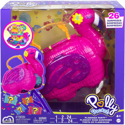 Mattel Polly Pocket Φλαμίνγκο Πινιάτα Έκπληξη