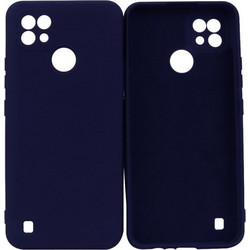 Senso Liquid Back Cover Blue (Realme C21)