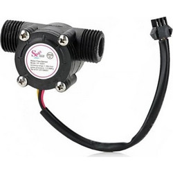 Flow meter YF-S201 1/2" 1-30l/min for Arduino