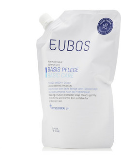 Eubos Liquid Blue Refill Αφρόλουτρο Gel για Λιπαρό Δέρμα 400ml