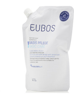 Eubos Liquid Blue Refill Αφρόλουτρο σε Gel για Λιπαρό Δέρμα 400ml