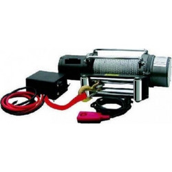 Εργάτης DW 8000 3,8Hp 2800W 12 V DC με συρματόσχοινο 29m & ηλεκτρική και μηχανική έλξη - απώθηση - PLUS