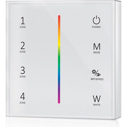 RF TOUCH FOUR CHANNEL FOUR ZONES REMOTE
