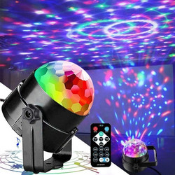 Disco Πάρτυ Φωτορυθμικό Strobe Με Βάση Led Party Light RGB