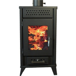 Gekas Metal MG 300 Black Ατσάλινη Ξυλόσομπα 15kW