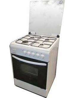 Din-Gas 60-GGF40F Κουζίνα Αερίου 65lt με Εστίες Αερίου 60cm