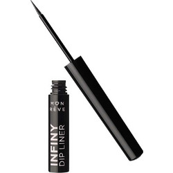 Mon Reve Infiny Dip Liner 01 Black Αδιάβροχο Πινέλο Eyeliner 2ml
