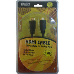 Καλώδιο HDMI 2.0 HDMI Male to HDMI Male 1.8m Black AV542-H19G-1.8F