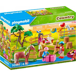 Playmobil Country Παιδικό Πάρτυ Στη Φάρμα των Πόνυ για 4-10 Ετών 70997