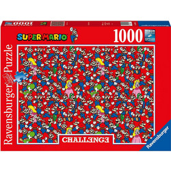Puzzle Ravensburger Challenge Super Mario Hard Mode 1000 Κομμάτια