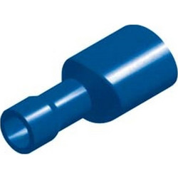 Ακροδέκτης συρταρωτός θηλυκός με μόνωση 6,3mm