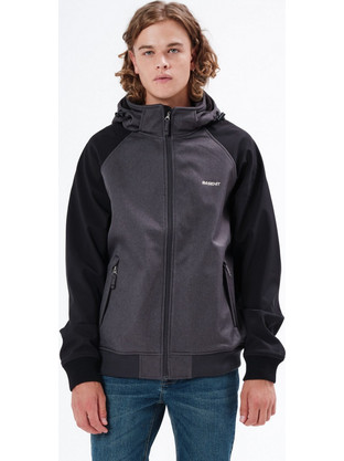 Basehit Ανδρικό Μπουφάν Χειμωνιάτικο Softshell Μαύρο 212.BM11.46
