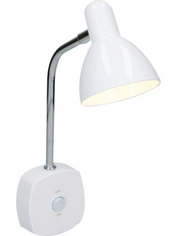 GRUNDIG 09987 Φωτιστικό πρίζας LED περιστροφή 270 λευκό
