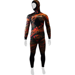 Epsealon Red Fusion Ολόσωμη Στολή Κατάδυσης Neoprene με Επιστήθιο για Ψαροντούφεκο 1.5mm