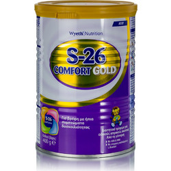Wyeth Nutriton S-26 Comfort Gold Βρεφικό Γάλα Σκόνη 0m+ 400gr