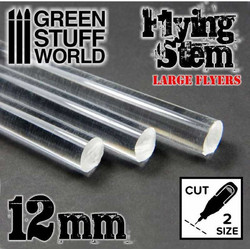 Green Stuff World - Acrylic Rod 12mm Clear - 9316