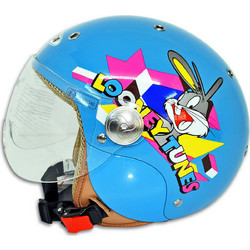 Corsa CX300 Junior Looney Tunes Blue Κράνος Μηχανής Jet 750gr