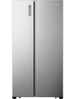 Hisense RS677N4BIE Ψυγείο Ντουλάπα 519lt Full No Frost Υ178.6xΠ91xΒ64.3cm Inox