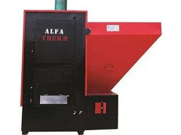 Alfa Therm Καριωτάκης AT3-750 Λέβητας Pellet Ξύλου με Καυστήρα 750000kcal/h