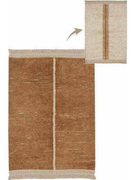 Lorena Canals Χαλί Ορθογώνιο 140x200cm Duetto Toffee Terra-Beige