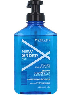 Periche Men Energy Blue Mondays Σαμπουάν για Επανόρθωση 250ml