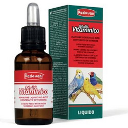 Πολυβιταμίνες Padovan Multi Vitamin για όλα τα Πτηνά 30ml
