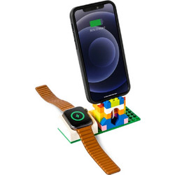 SwitchEasy Blocks Charging Stand - Dock Φόρτισης για Apple Watch / iPhone με 92 Πολύχρωμα Τουβλάκια - White (GS-107-142-12)