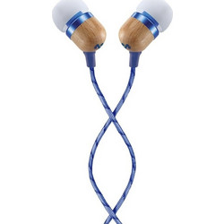 The House Of Marley Smile Jamaica Handsfree In-Ear 3.5mm Denim Blue