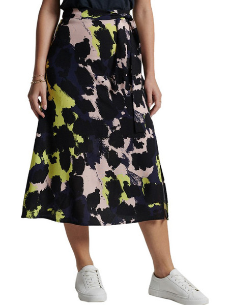 Superdry Studios Midi Φούστα W7210168A-5YM