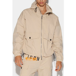 Dsquared2 Ανδρικό Μπουφάν Χειμωνιάτικο Μπεζ S79AM0034S53578-107