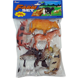 Kider Toys Ζώα της Φάρμας 6τμχ