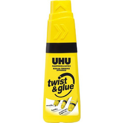 UHU Κόλλα Twist + Glue 90ml (Μεσαίου Μεγέθους)