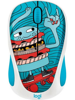 Logitech M238 Skateburger Ασύρματο Mini Ποντίκι