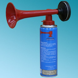 Κόρνα χειρός με φιάλη αερίου 300ml
