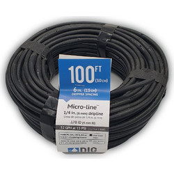 Σταλακτηφόρος σωλήνας Φ6/15cm 30m OEM Μαύρο