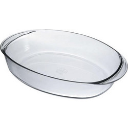 Duralex Πυρίμαχο Γυάλινο Ταψί Οβάλ 41x29cm 5lt