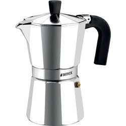 Monix M620003 Μπρίκι Espresso 3Cups Inox