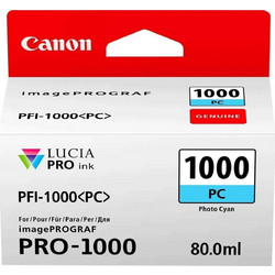 Canon PFI-1000 Photo Cyan Μελάνι Εκτυπωτή Inkjet 0550C001