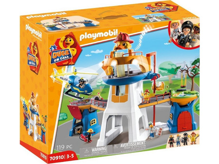 Playmobil Duck On Call Αρχηγείο για 3-5 Ετών 70910