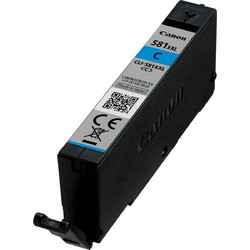 Canon CLI-581 XXL Cyan Μελάνι Εκτυπωτή Inkjet 1995C001