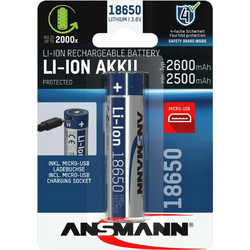 Ansmann 18650 2600mAh 1τμχ
