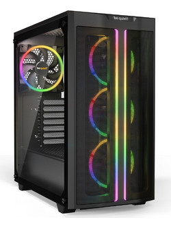 Be Quiet Pure Base 500FX Black Gaming Midi Tower Κουτί Υπολογιστή RGB με Πλαϊνό Παράθυρο