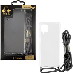 Idol 1991 Antishock Back Cover Transparent (Samsung Galaxy A12)