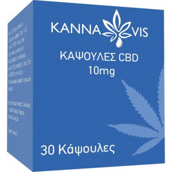 Kannavis CBD 10mg 30 Κάψουλες