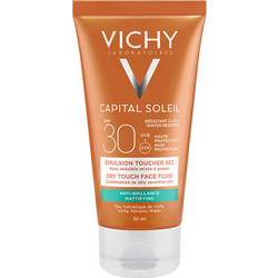 Vichy Capital Soleil Dry Touch Mattifying Fluid Αντηλιακή Κρέμα Προσώπου SPF30 50ml