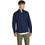 Jack & Jones Ανδρικό Πουκάμισο Βαμβακερό Μακρυμάνικο Slim Fit Navy Μπλε 12182486